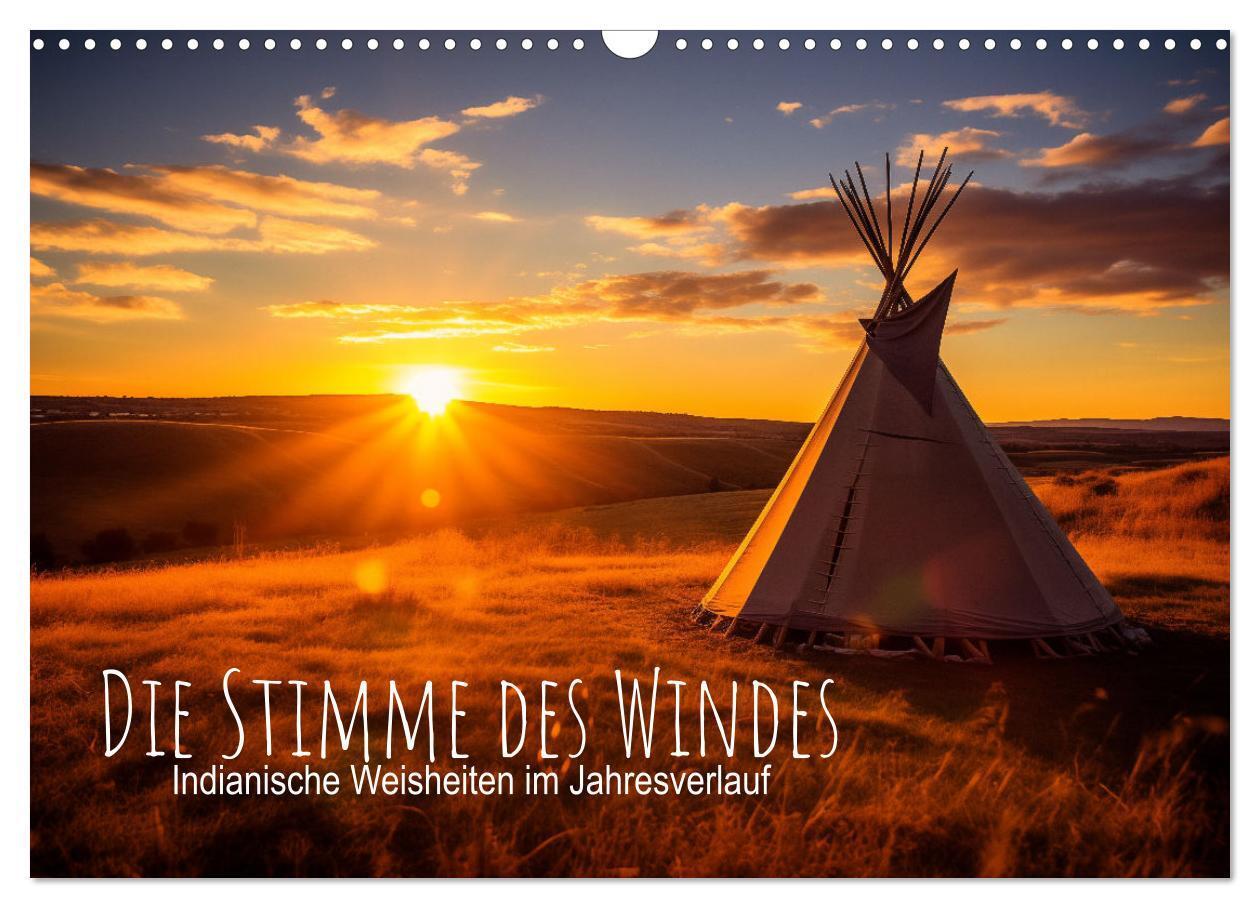 Cover: 9783383761874 | Die Stimme des Windes: Indianische Weisheiten im Jahresverlauf...