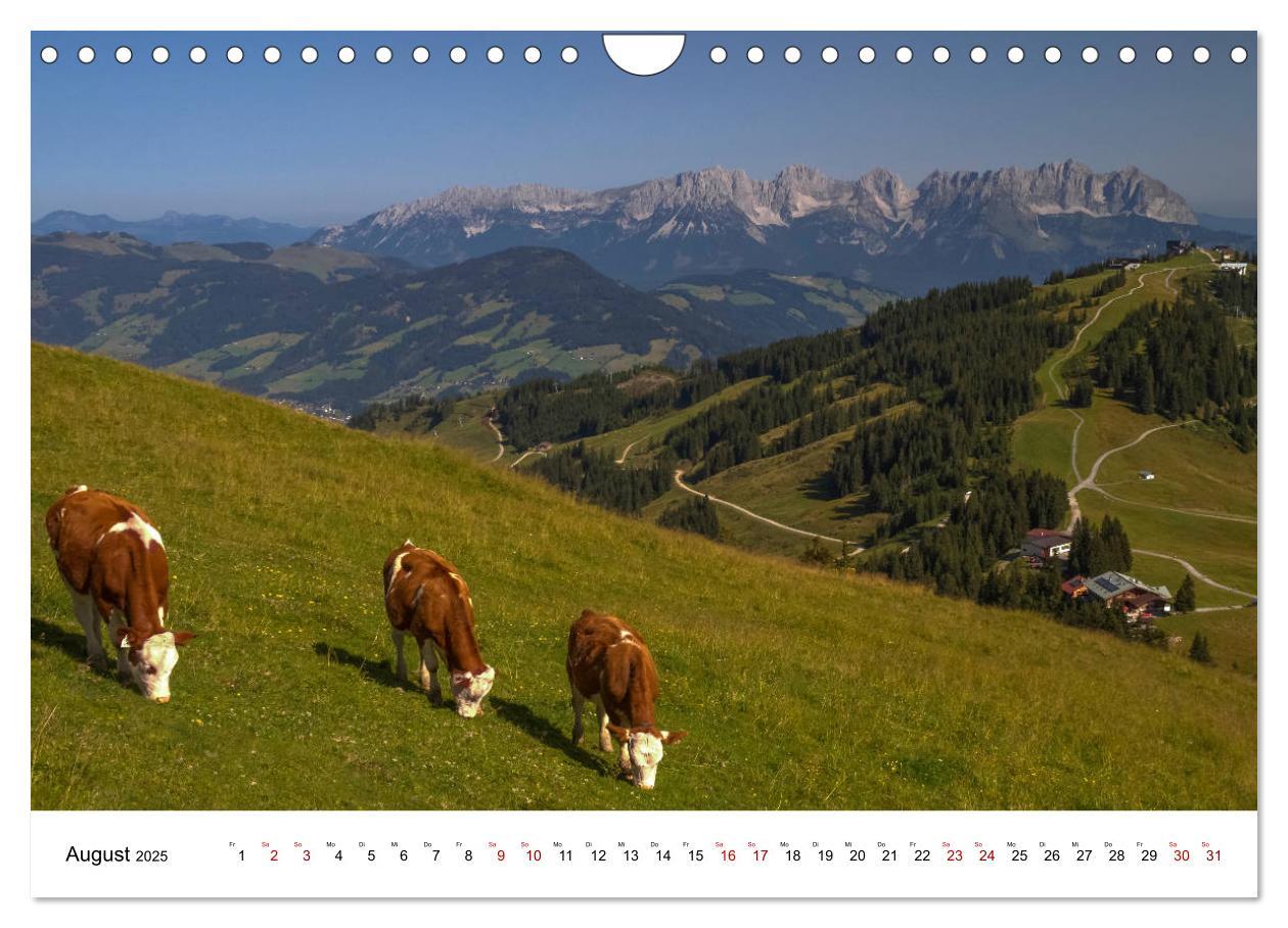 Bild: 9783435373598 | Kitzbühel, Sportstadt und Wanderparadies (Wandkalender 2025 DIN A4...