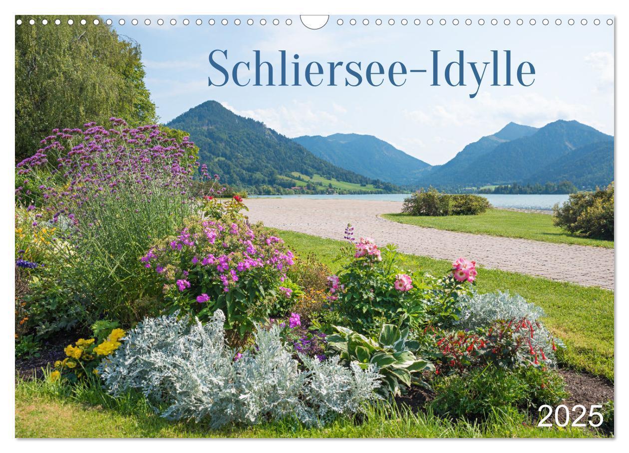 Cover: 9783383786518 | Schliersee-Idylle (Wandkalender 2025 DIN A3 quer), CALVENDO...