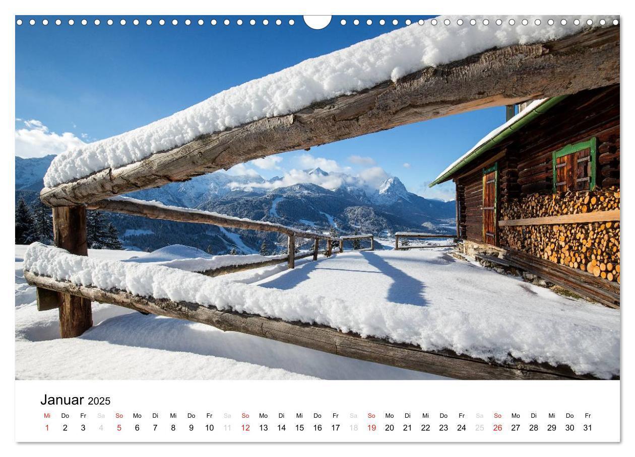 Bild: 9783435590926 | Zugspitz-Impressionen (Wandkalender 2025 DIN A3 quer), CALVENDO...