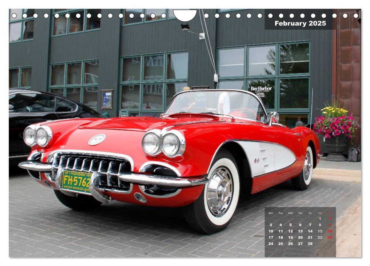 Bild: 9781325977161 | US Classic Cars (Wall Calendar 2025 DIN A4 landscape), CALVENDO 12...