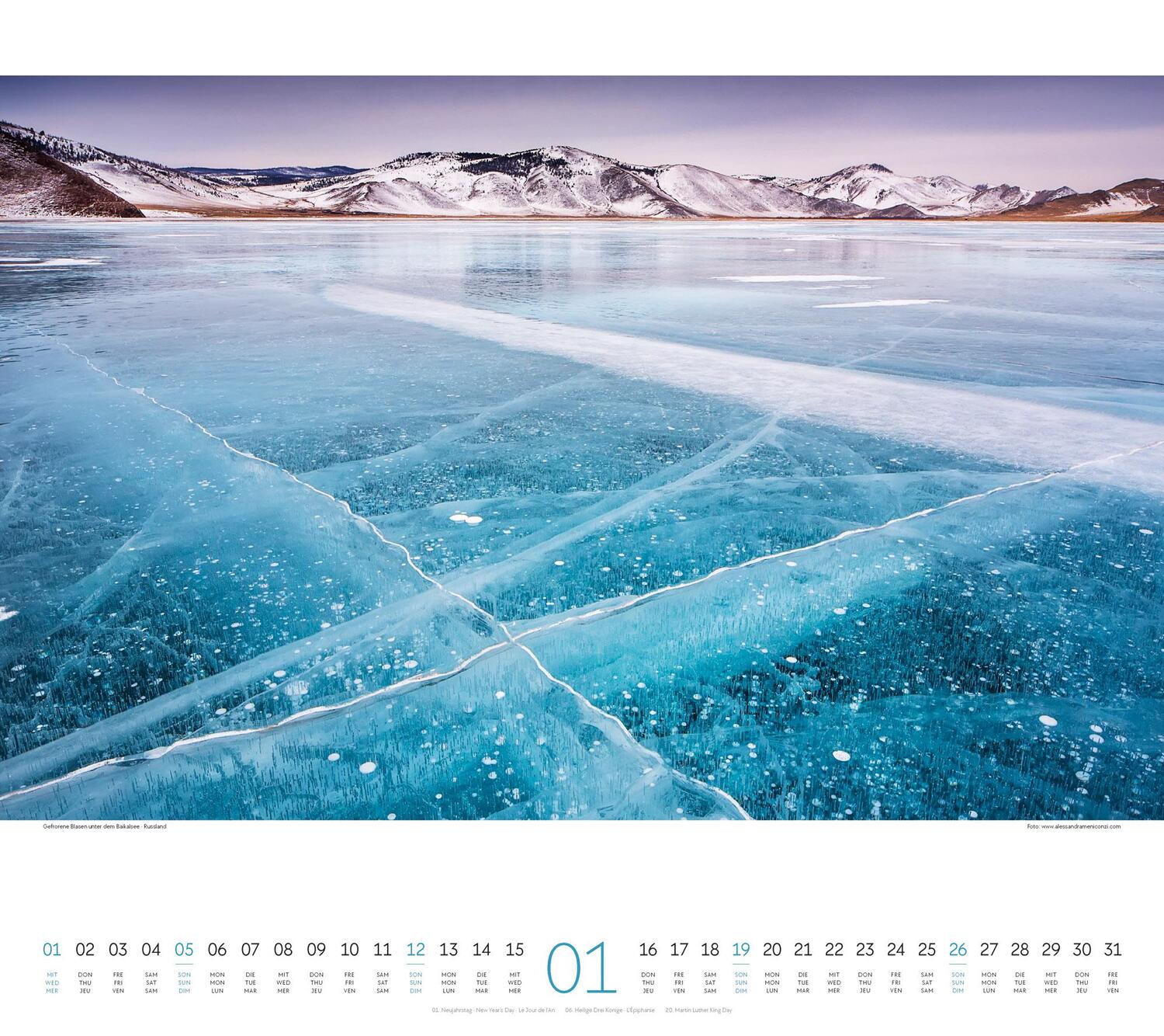 Bild: 9783838425320 | Wasser Kalender 2025 | Ackermann Kunstverlag | Kalender | 14 S. | 2025