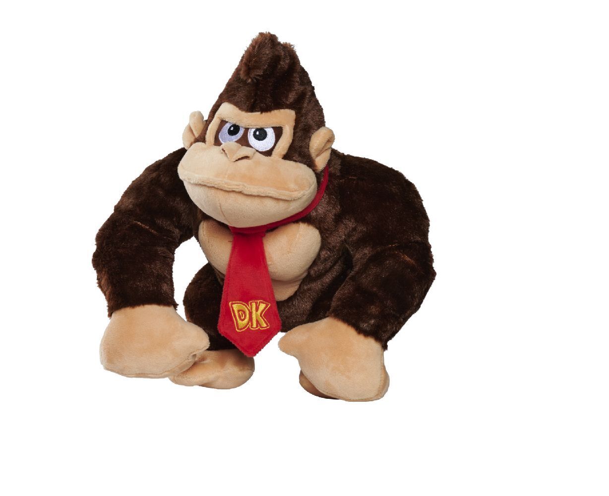 Bild: 4006592088767 | Super Mario Donkey Kong Plüsch, 27cm | Stück | EAN-Hänger | 109231531
