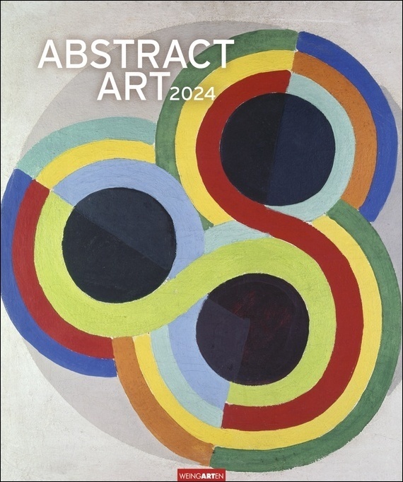 Cover: 9783840085079 | Abstract Art Edition-Kalender 2024. Kunstkalender im Großformat mit...
