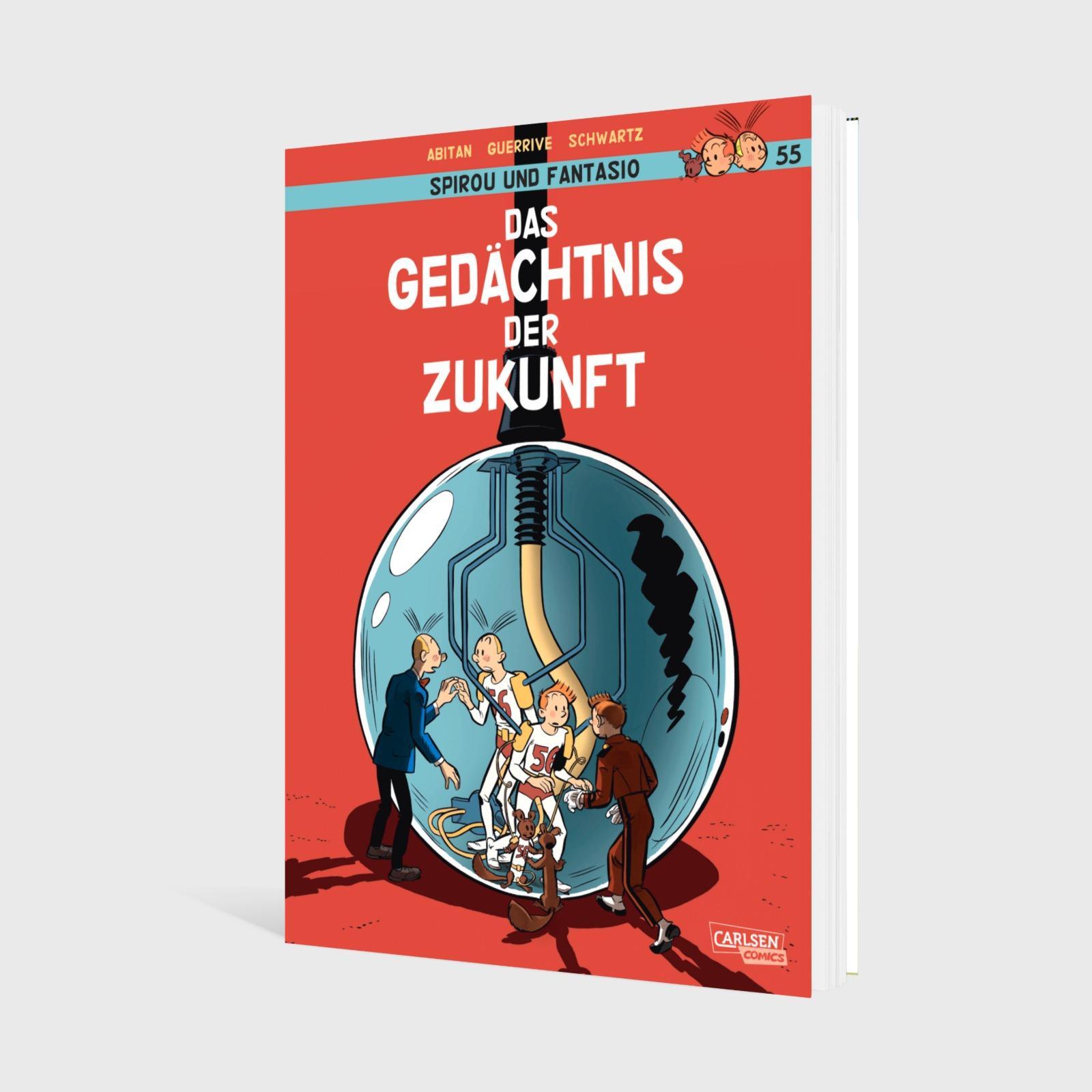 Bild: 9783551804464 | Spirou und Fantasio 55: Das Gedächtnis der Zukunft | Guerrive (u. a.)