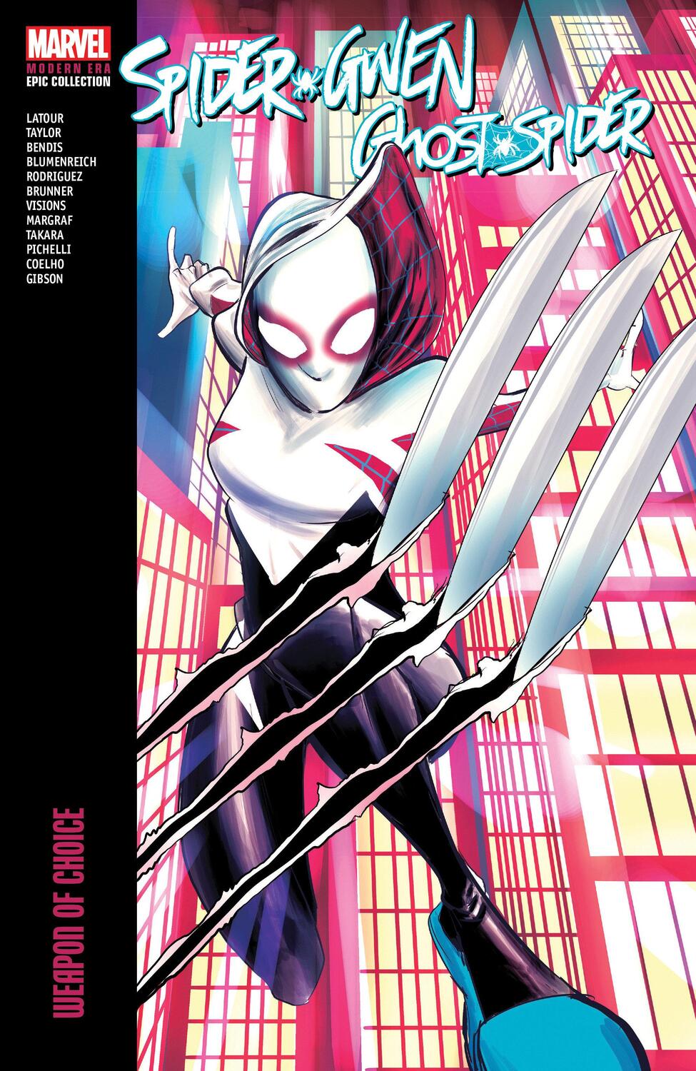 Cover: 9781302956356 | Spider-gwen: Ghost-spider Modern Era Epic Collection: Weapon Of Choice