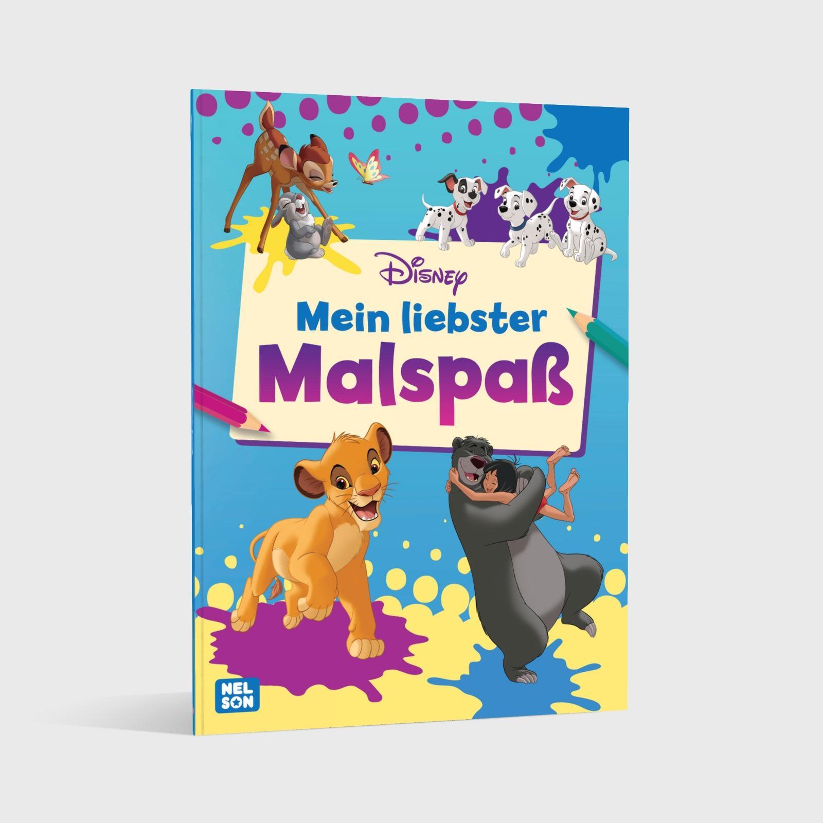 Bild: 9783845128009 | Disney Kreative Beschäftigung: Mein liebster Malspaß | Taschenbuch