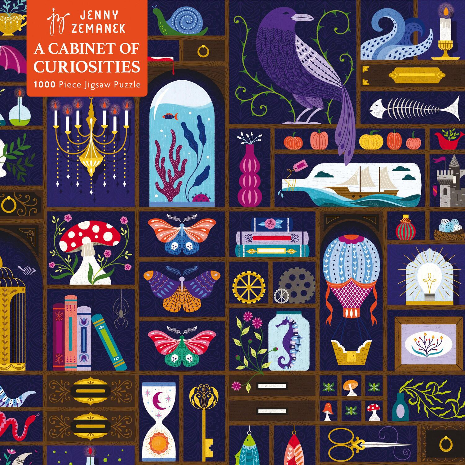Cover: 9781804177655 | Adult Jigsaw Puzzle: Jenny Zemanek: A Cabinet of Curiosities | Buch