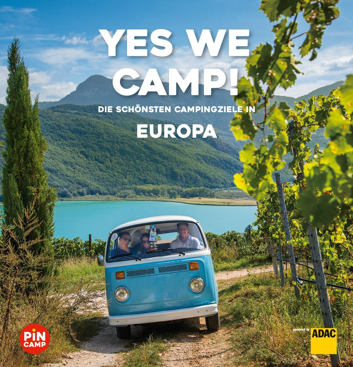 Cover: 9783956899232 | Yes we camp! Europa | Die schönsten Campingziele in Europa | Buch