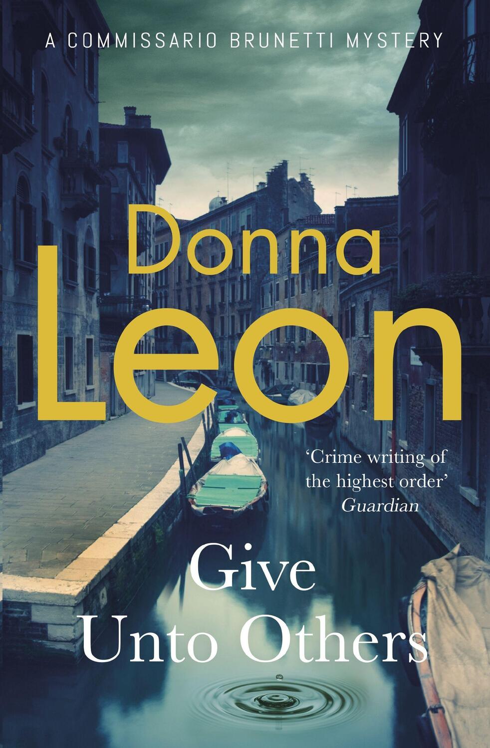 Cover: 9781529151619 | Give Unto Others | Donna Leon | Taschenbuch | Englisch | 2022