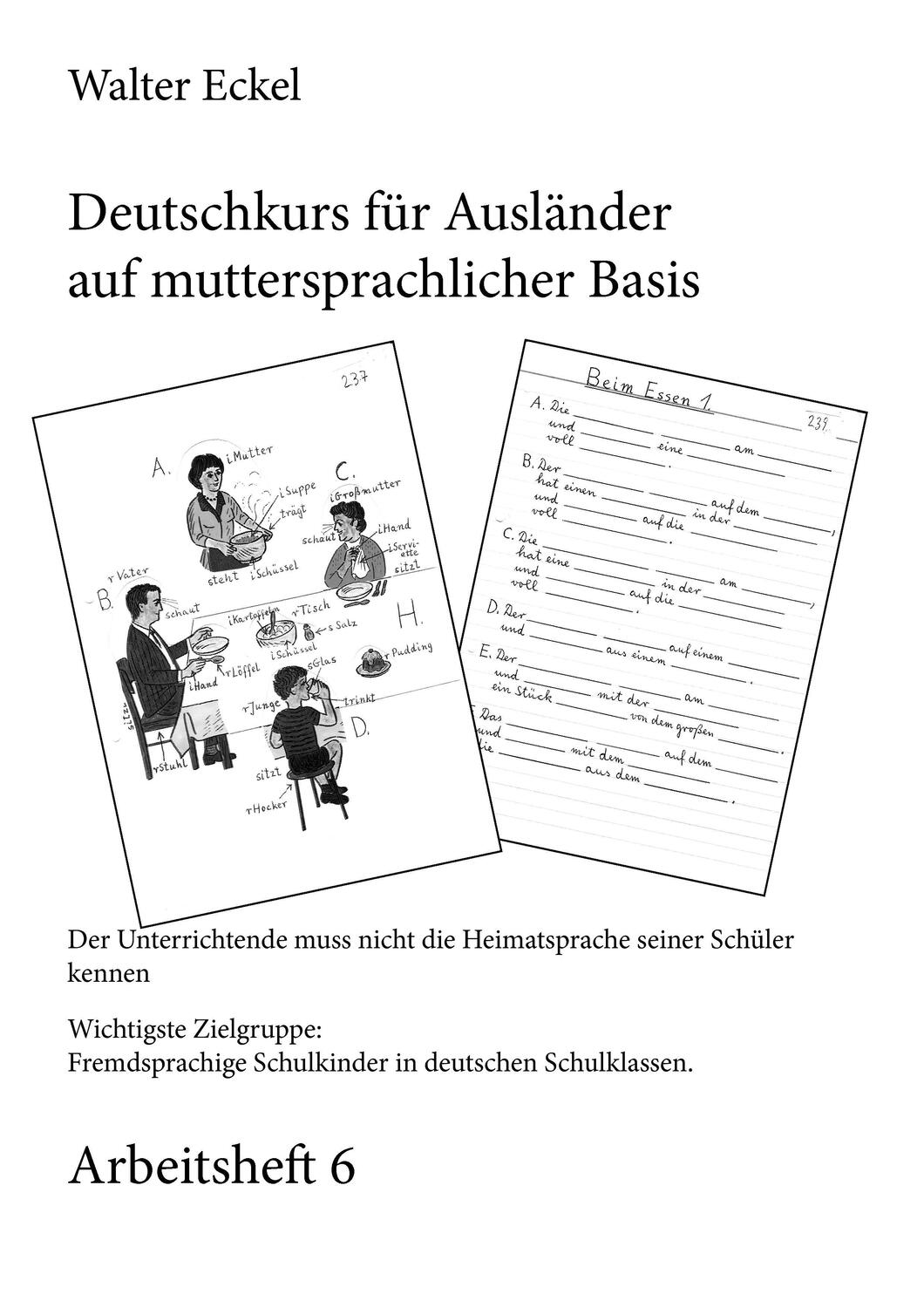 Cover: 9783734798955 | Deutschkurs für Ausländer auf muttersprachlicher Basis - Arbeitsheft 6