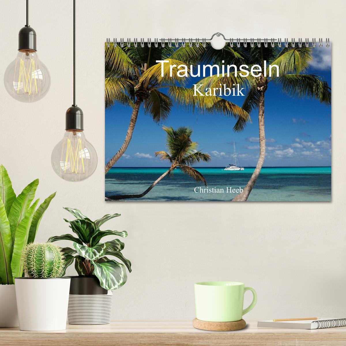 Bild: 9783435680573 | Trauminseln Karibik Christian Heeb (Wandkalender 2025 DIN A4 quer),...