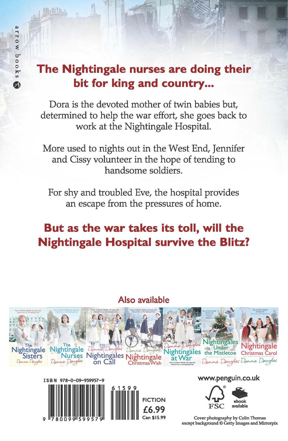 Rückseite: 9780099599579 | Nightingales at War | (Nightingales 6) | Donna Douglas | Taschenbuch