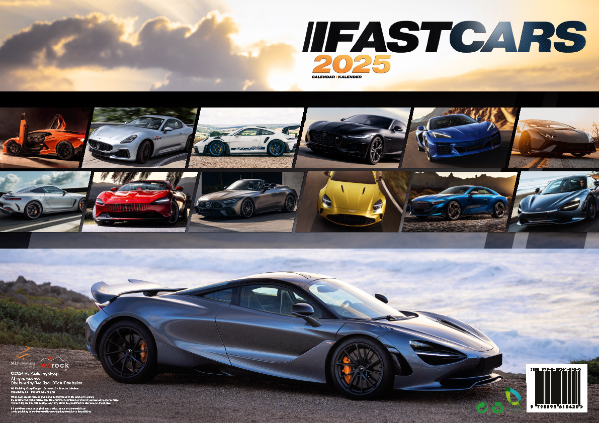 Bild: 9798893610420 | Fast Cars 2025 | Sportwagen Kalender | Kalender | 14 S. | Deutsch