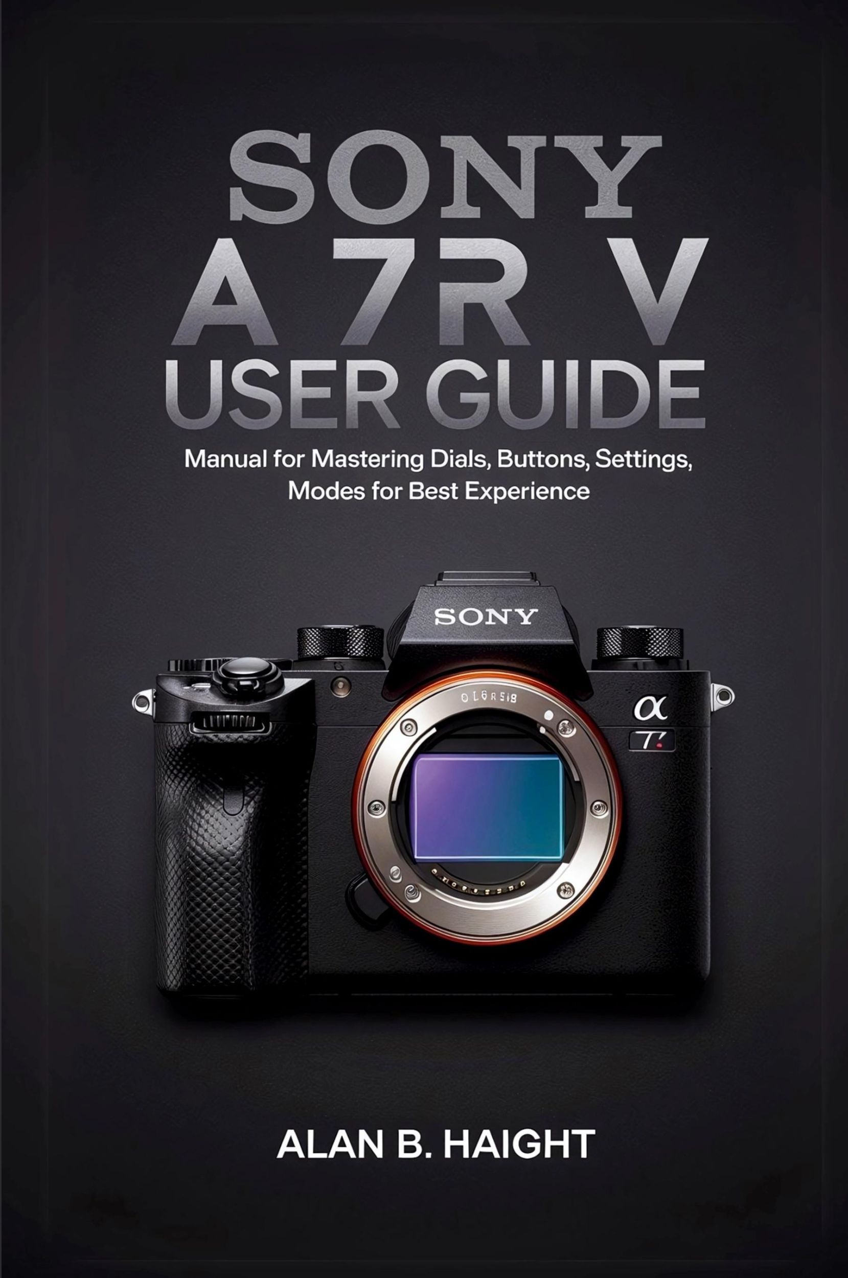 Cover: 9798330552283 | SONY A7R V USER GUIDE | Alan B. Haight | Taschenbuch | Englisch | 2024