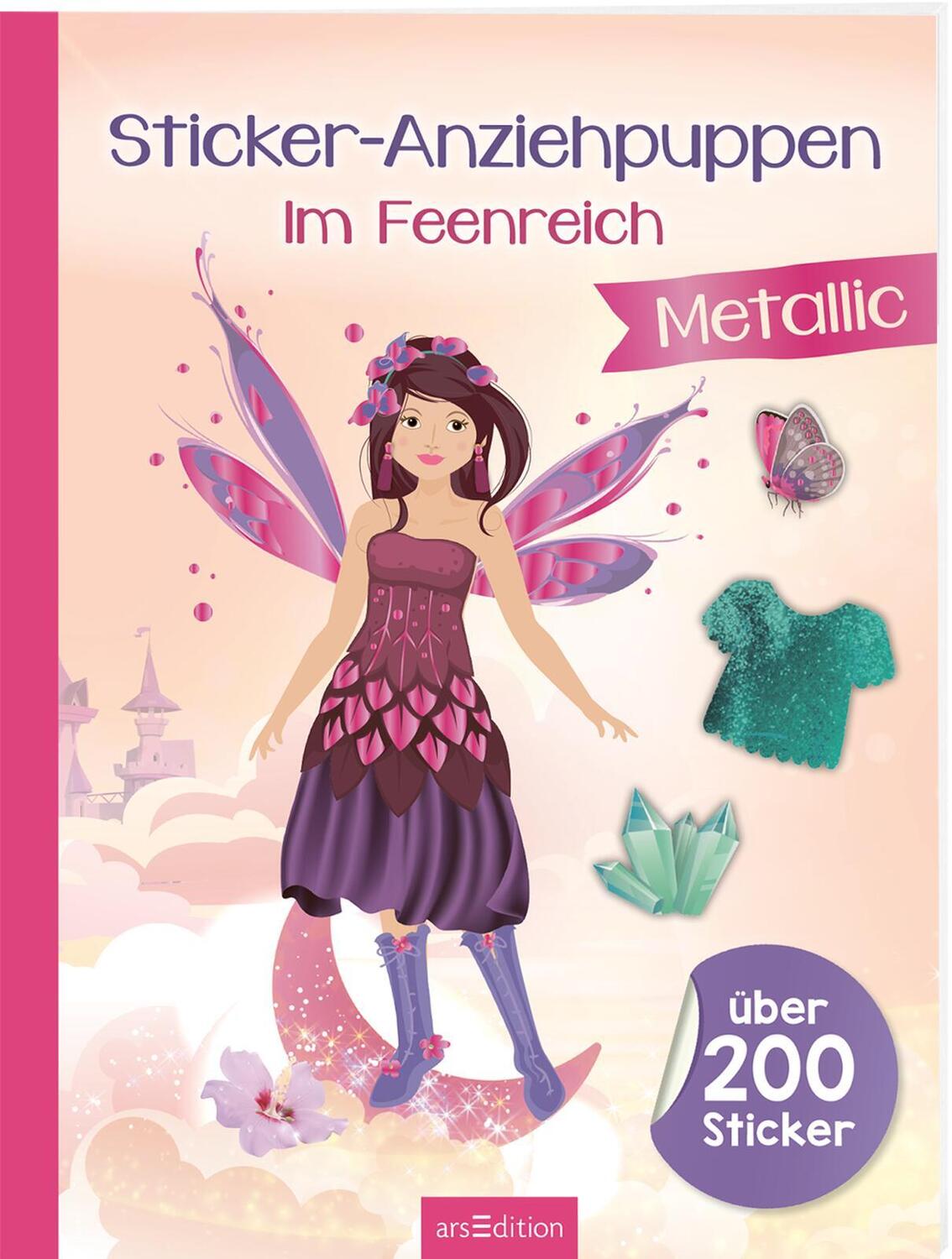 Cover: 9783845853864 | Sticker-Anziehpuppen Metallic - Im Feenreich | Taschenbuch | 40 S.