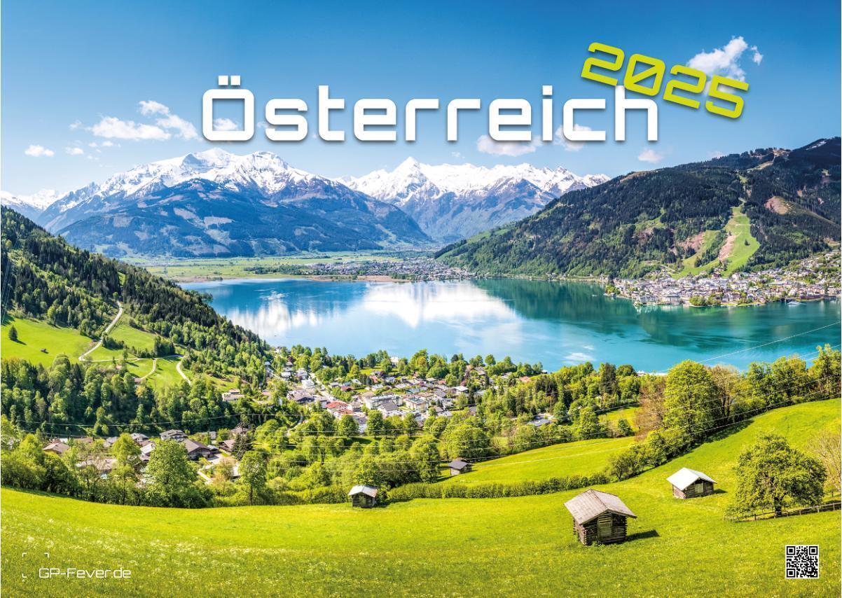 Cover: 9783986733827 | Österreich - 2025 - Kalender DIN A3 | GP-Fever. de | Kalender | 2025