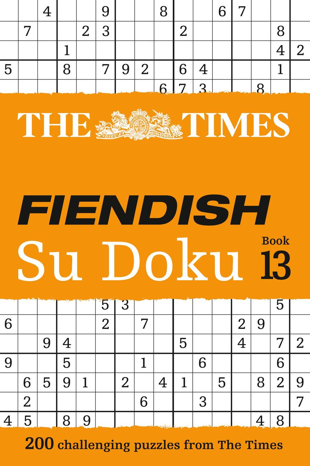 Cover: 9780008342883 | The Times Fiendish Su Doku Book 13 | 200 Challenging Su Doku Puzzles