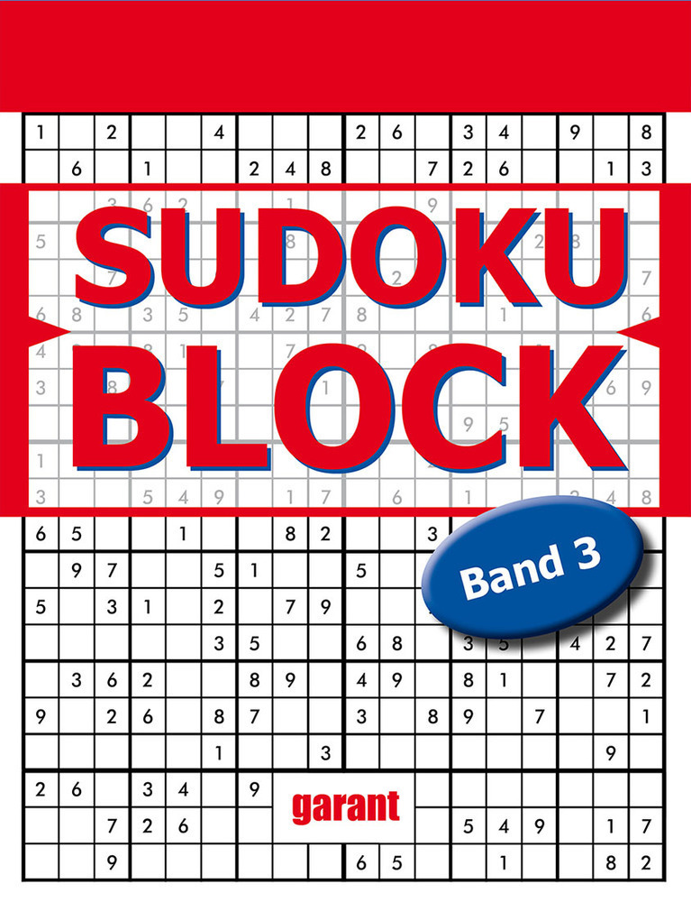 Cover: 9783735919410 | Sudoku Block. Bd.3 | Taschenbuch | 396 S. | Deutsch | 2019