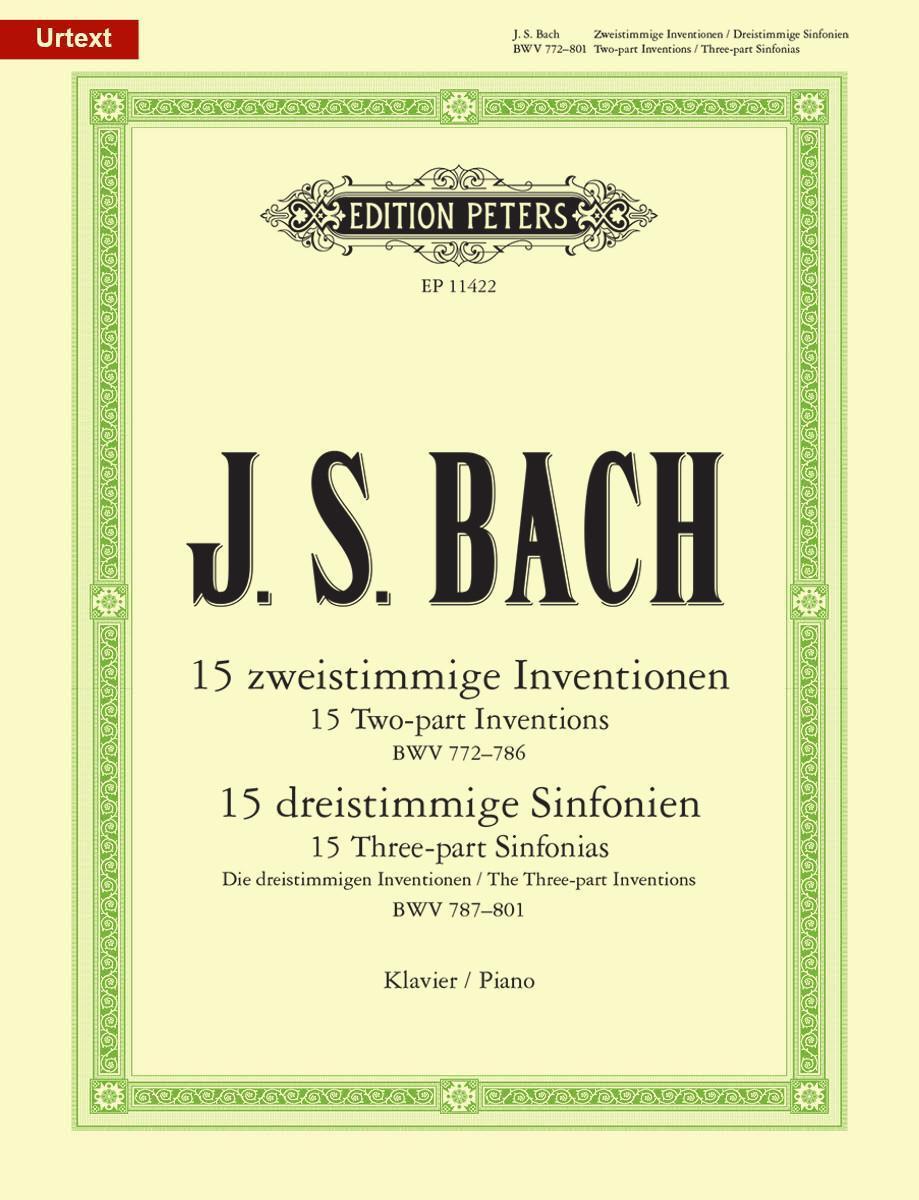 Cover: 9790014119249 | 15 zweistimmige Inventionen BWV772-786 und 15 dreistimmige...