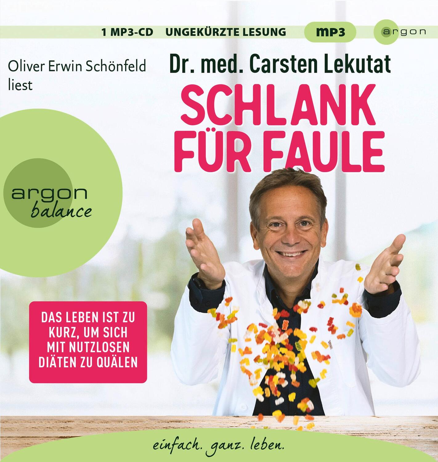 Cover: 9783839882382 | Schlank für Faule | Carsten Lekutat | MP3 | 67 Tracks | Deutsch | 2022