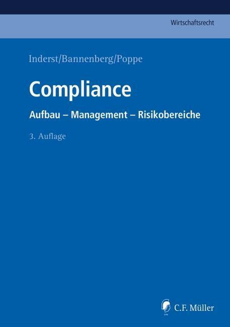 Cover: 9783811446618 | Compliance | Aufbau - Management - Risikobereiche | Inderst (u. a.)