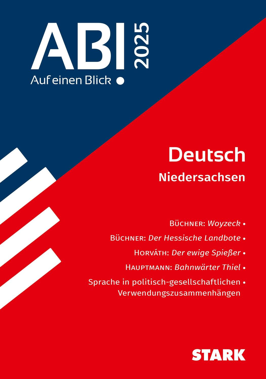 Cover: 9783849059828 | STARK Abi - auf einen Blick! Deutsch Niedersachsen 2025 | Taschenbuch