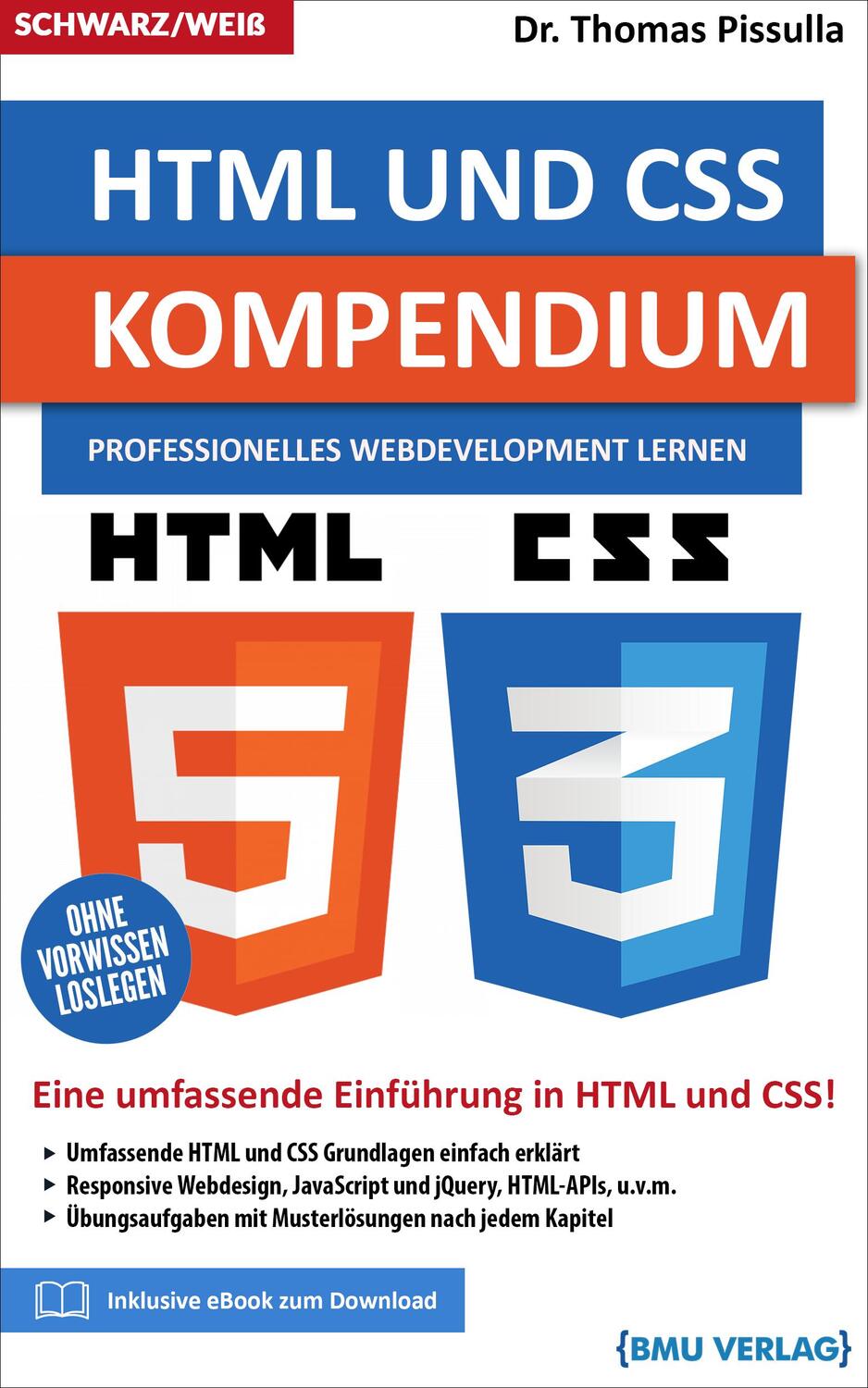 Cover: 9783966450645 | HTML und CSS Kompendium | Professionelles Webdevelopment lernen | Buch