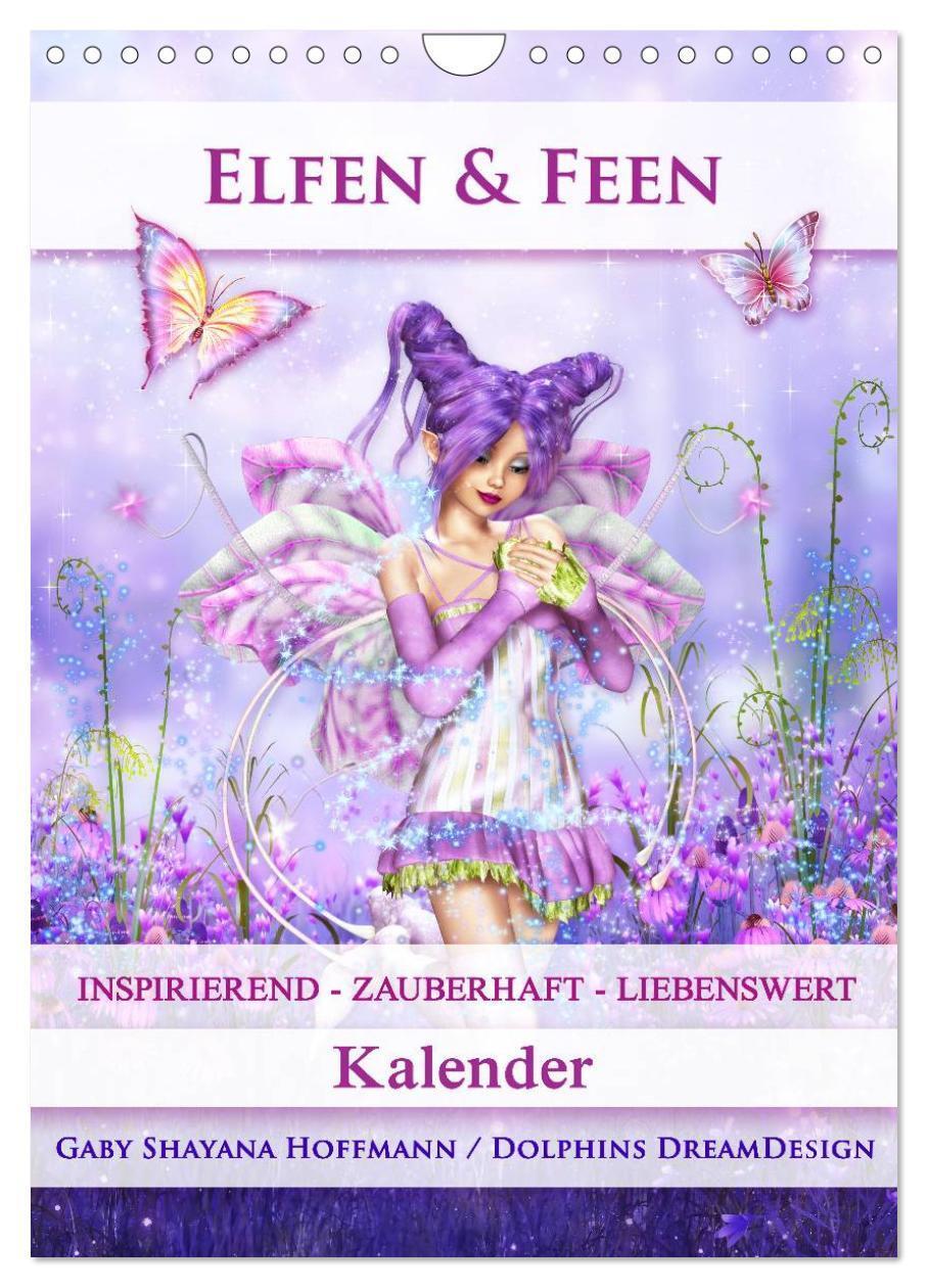 Cover: 9783675771192 | Elfen &amp; Feen - Kalender (Wandkalender 2024 DIN A4 hoch), CALVENDO...