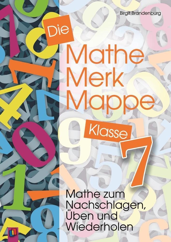 Cover: 9783860728161 | Die Mathe-Merk-Mappe. Klasse 7 | Birgit Brandenburg | Taschenbuch