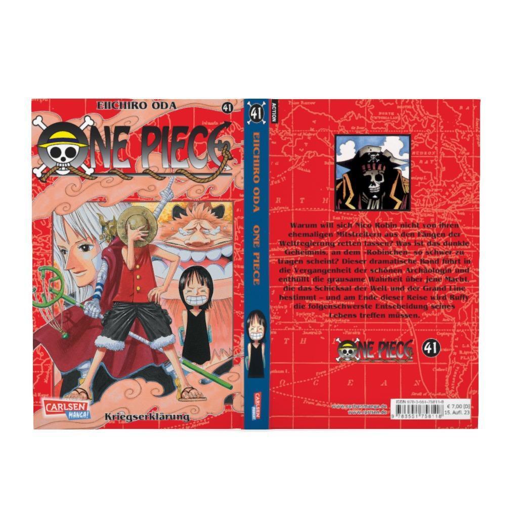 Bild: 9783551758118 | One Piece 41. Kriegserklärung | Eiichiro Oda | Taschenbuch | One Piece