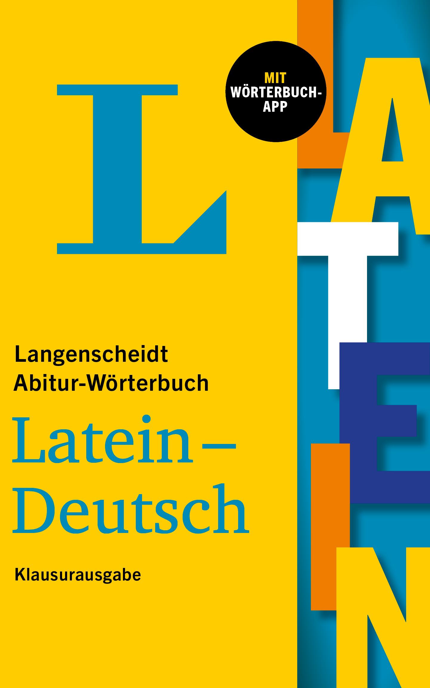 Cover: 9783125146518 | Langenscheidt Abitur-Wörterbuch Latein Klausurausgabe | Bundle | 2025