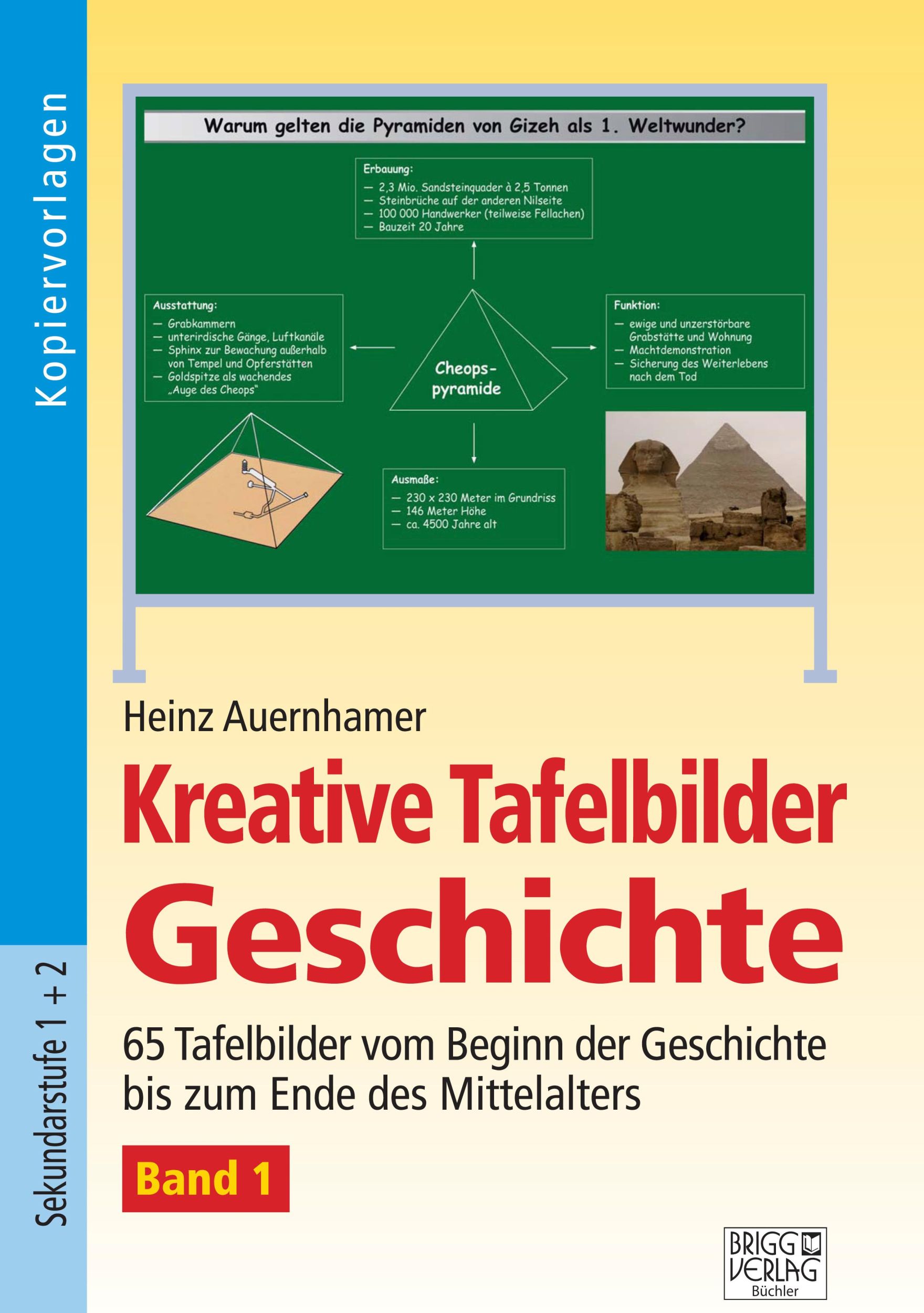 Cover: 9783956601316 | Kreative Tafelbilder Geschichte - Band 1 | Heinz Auernhamer | Buch