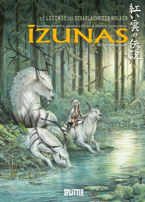 Cover: 9783958390140 | Izunas - Die Legende der scharlachroten Wolken. Band 1 | Kamigakushi