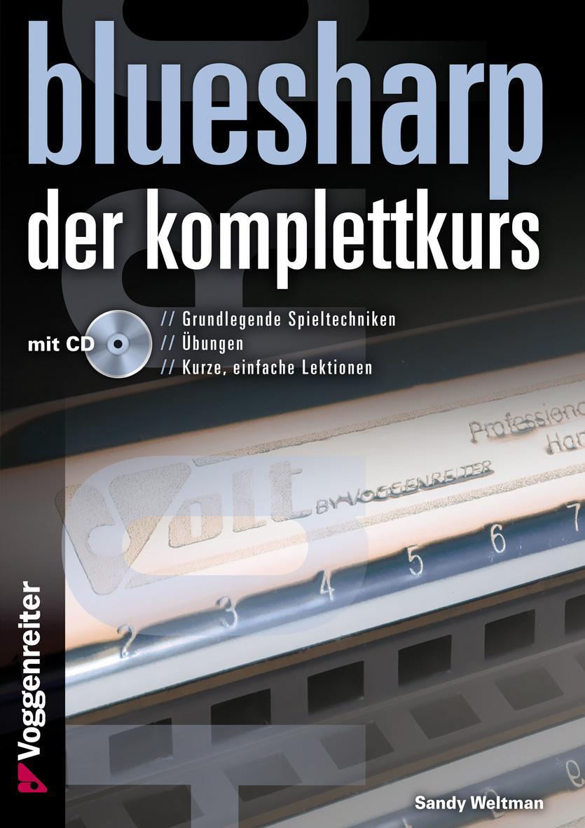 Cover: 9783802409790 | Bluesharp - Der Komplettkurs (CD) | Sandy Weltman | Buch | Deutsch