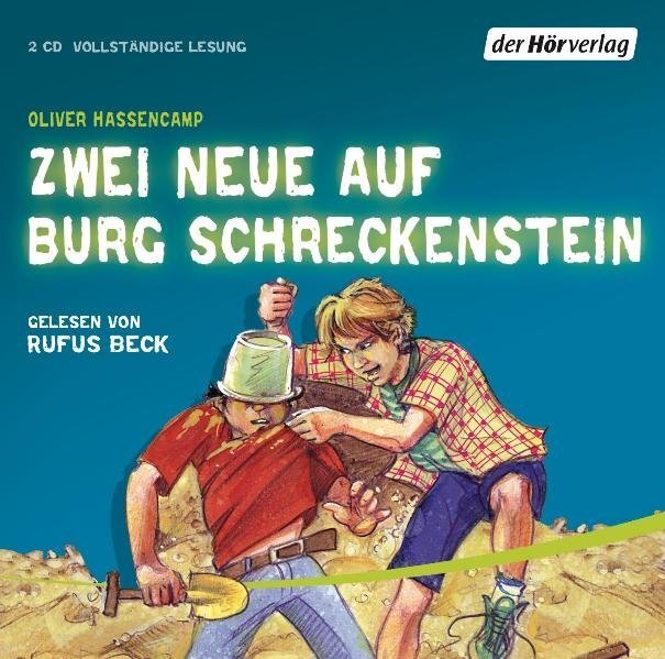Cover: 9783867176446 | Zwei Neue auf Burg Schreckenstein, 2 Audio-CDs | Oliver Hassencamp