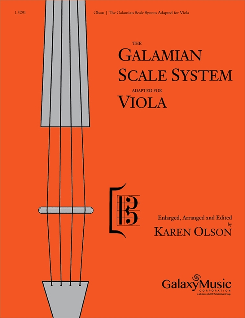 Cover: 600313132919 | The Galamian Scale System for Viola | Karen Olson | Buch
