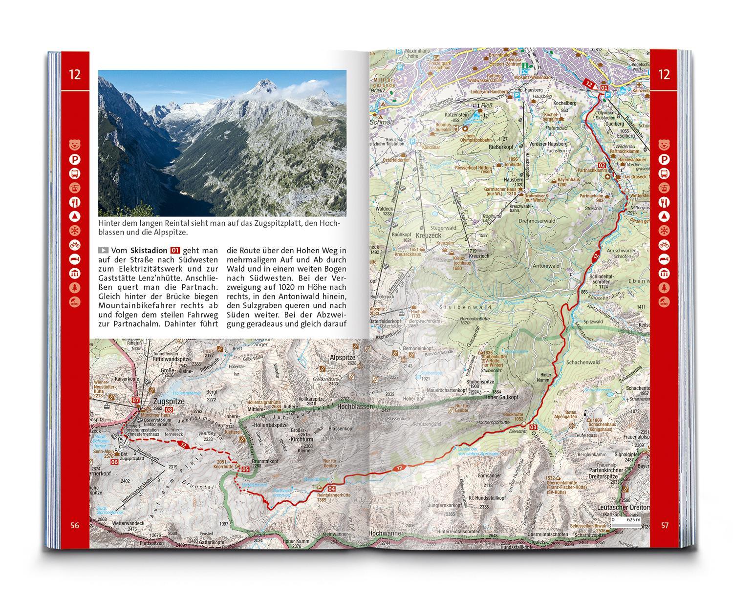 Bild: 9783991214021 | KOMPASS Wanderführer Zugspitze, Werdenfelser Land, 60 Touren | Buch