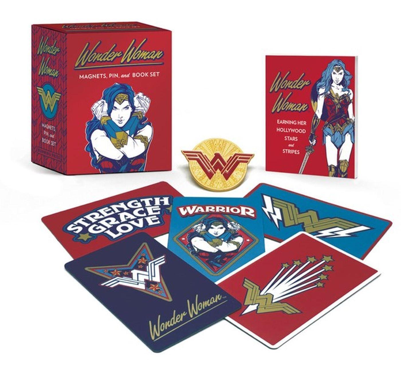 Cover: 9780762468324 | Wonder Woman: Magnets, Pin, and Book Set | Matthew K Manning | Buch
