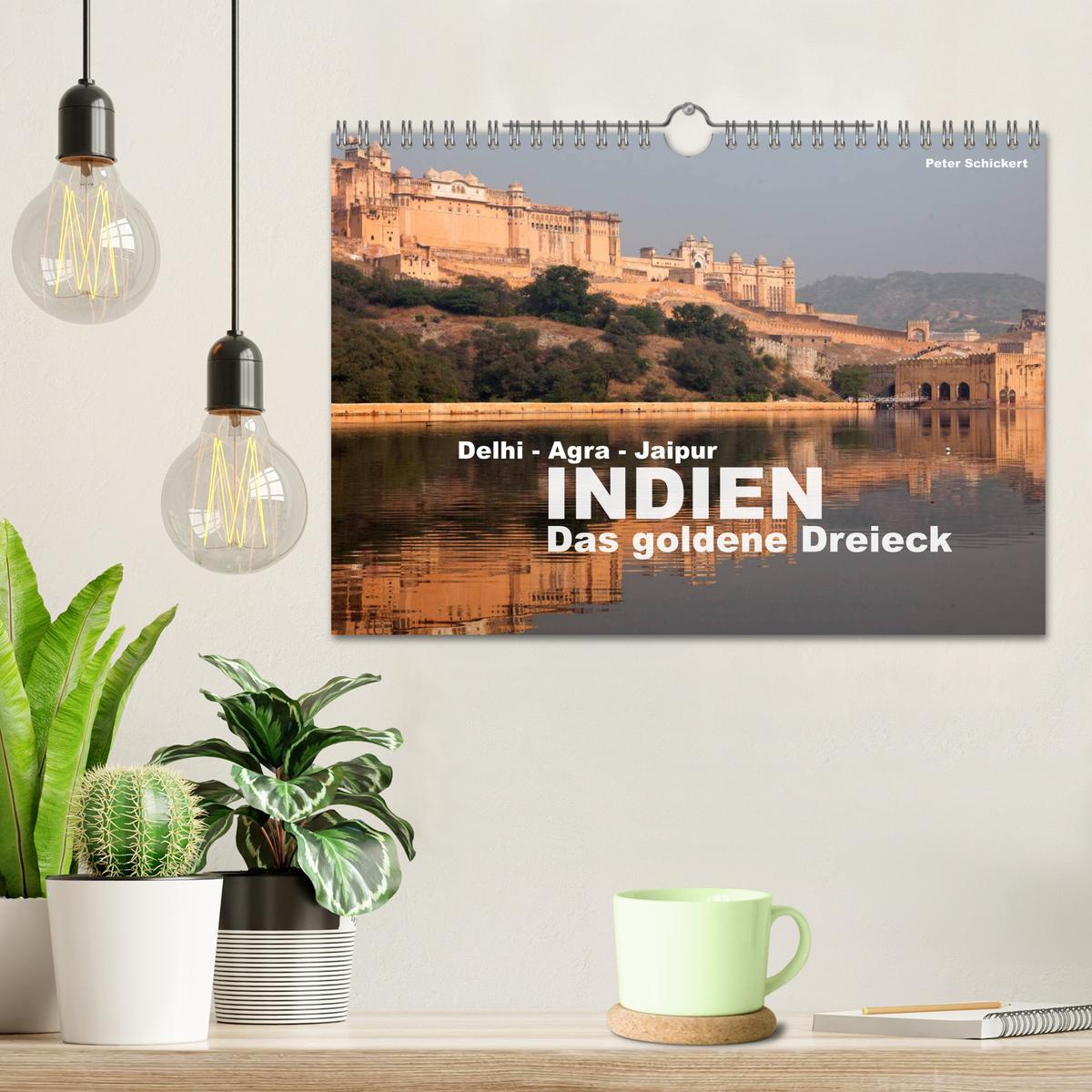 Bild: 9783435627929 | Indien - das goldene Dreieck, Delhi-Agra-Jaipur (Wandkalender 2025...