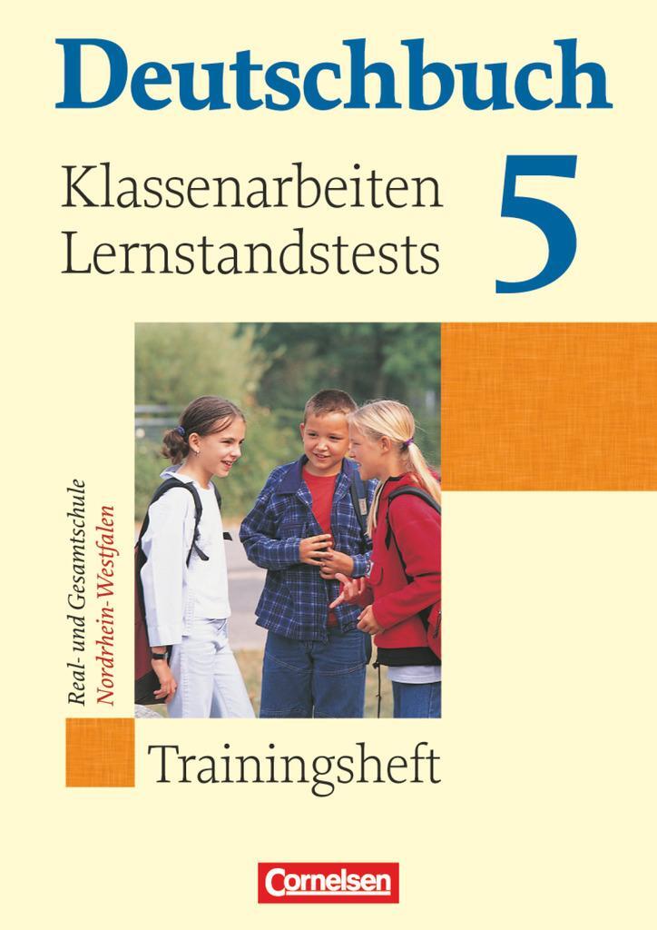 Cover: 9783060608393 | Deutschbuch 5. Schuljahr. Trainingsheft Klassenarbeiten,...