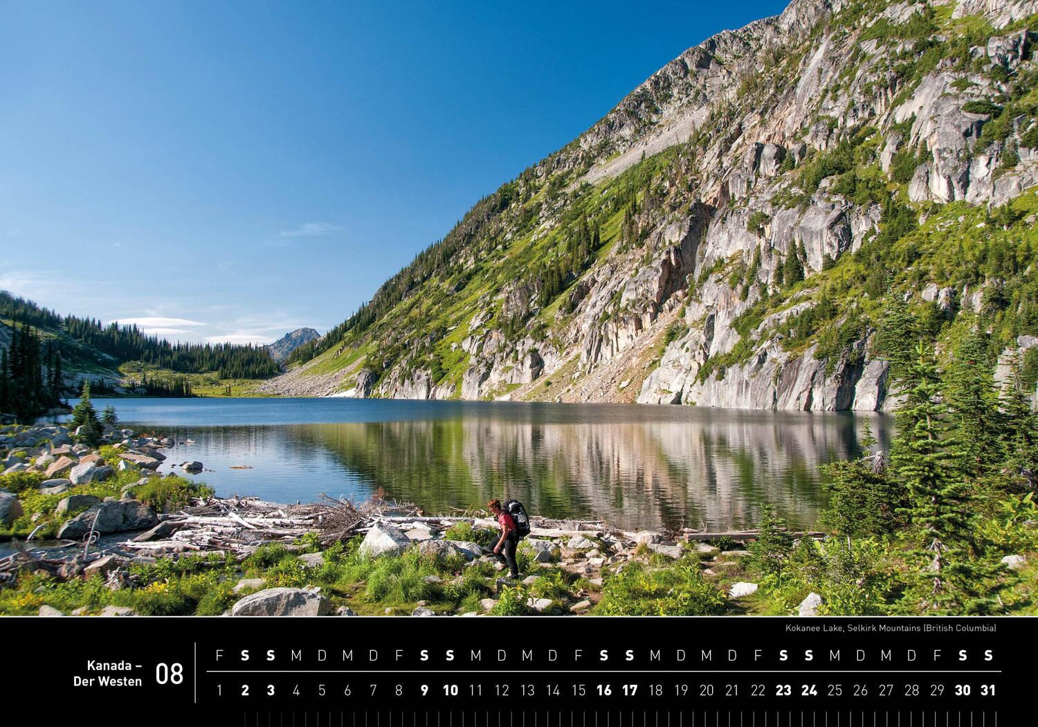 Bild: 9783968555119 | 360° Kanada - Der Westen Premiumkalender 2025 | Christian Heeb | 13 S.