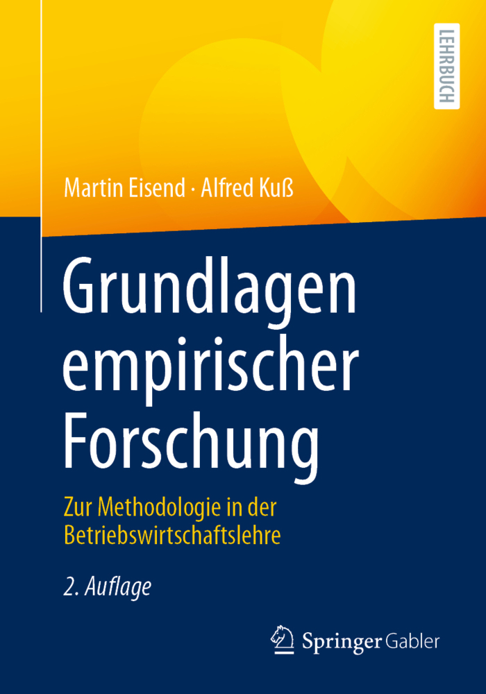 Cover: 9783658328894 | Grundlagen empirischer Forschung | Martin Eisend (u. a.) | Taschenbuch