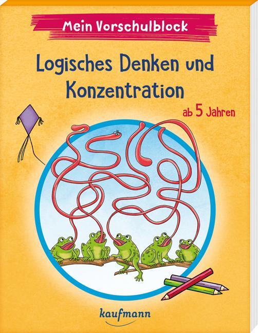 Cover: 9783780664280 | Mein Vorschulblock - Logisches Denken und Konzentration | ab 5 Jahren