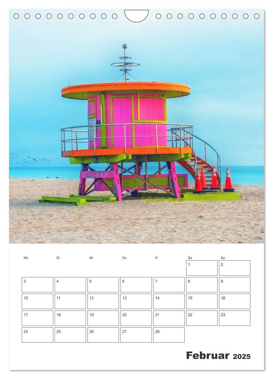 Bild: 9783457156452 | Miami - Reiseplaner (Wandkalender 2025 DIN A4 hoch), CALVENDO...