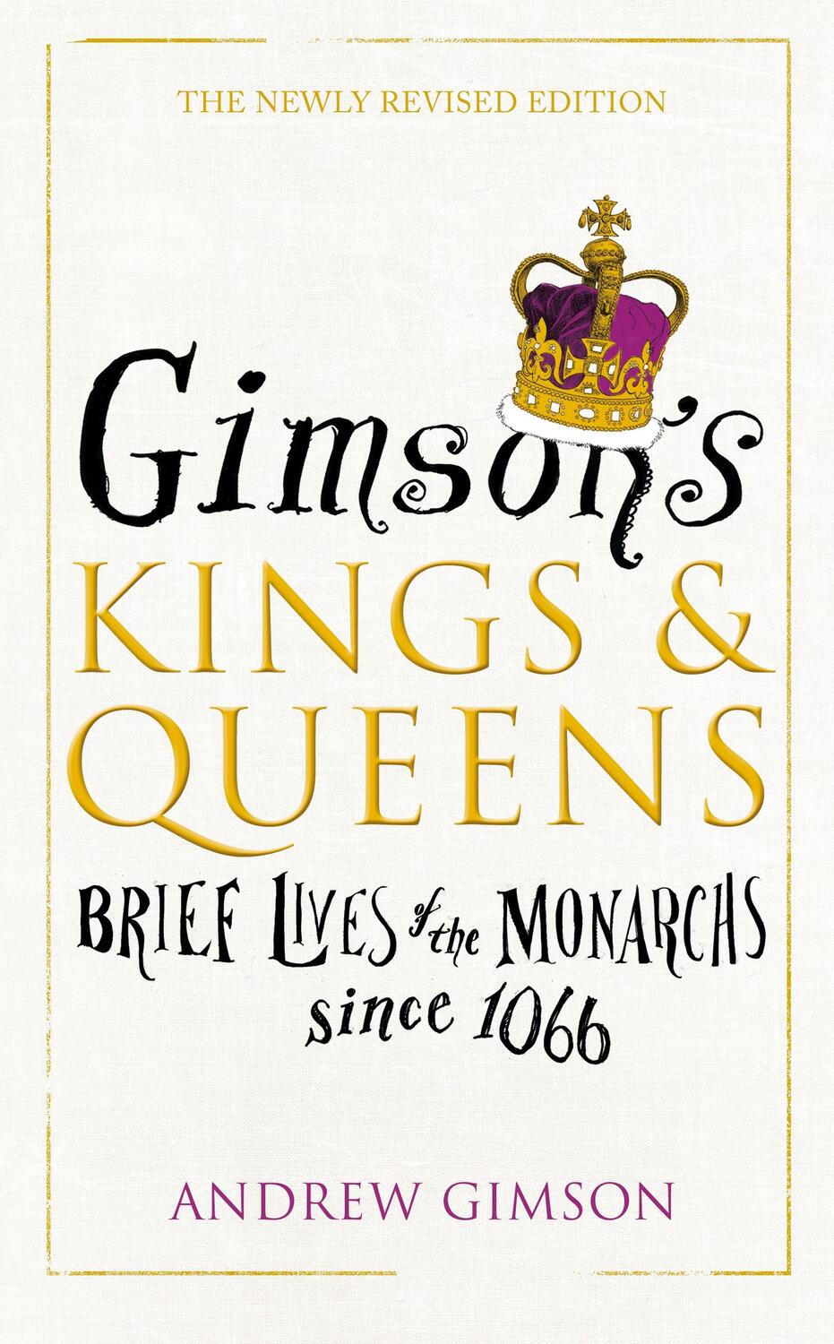 Cover: 9780224101196 | Gimson's Kings and Queens | Andrew Gimson | Buch | Gebunden | Englisch