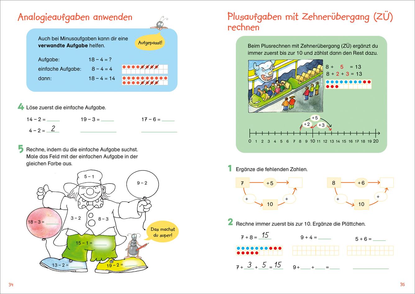 Bild: 9783788624927 | Fit für Mathe 1. Klasse. Lernen und verstehen | Kirstin Gramowski