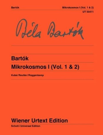 Cover: 9790500573845 | Mikrokosmos Band 1 (Vol. 1 &amp; 2) | Béla Bartók | Wiener Urtext Edition