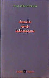 Cover: 9783627000332 | Stadt mit Häusern | Ernst-Wilhelm Händler | Buch | 264 S. | Deutsch