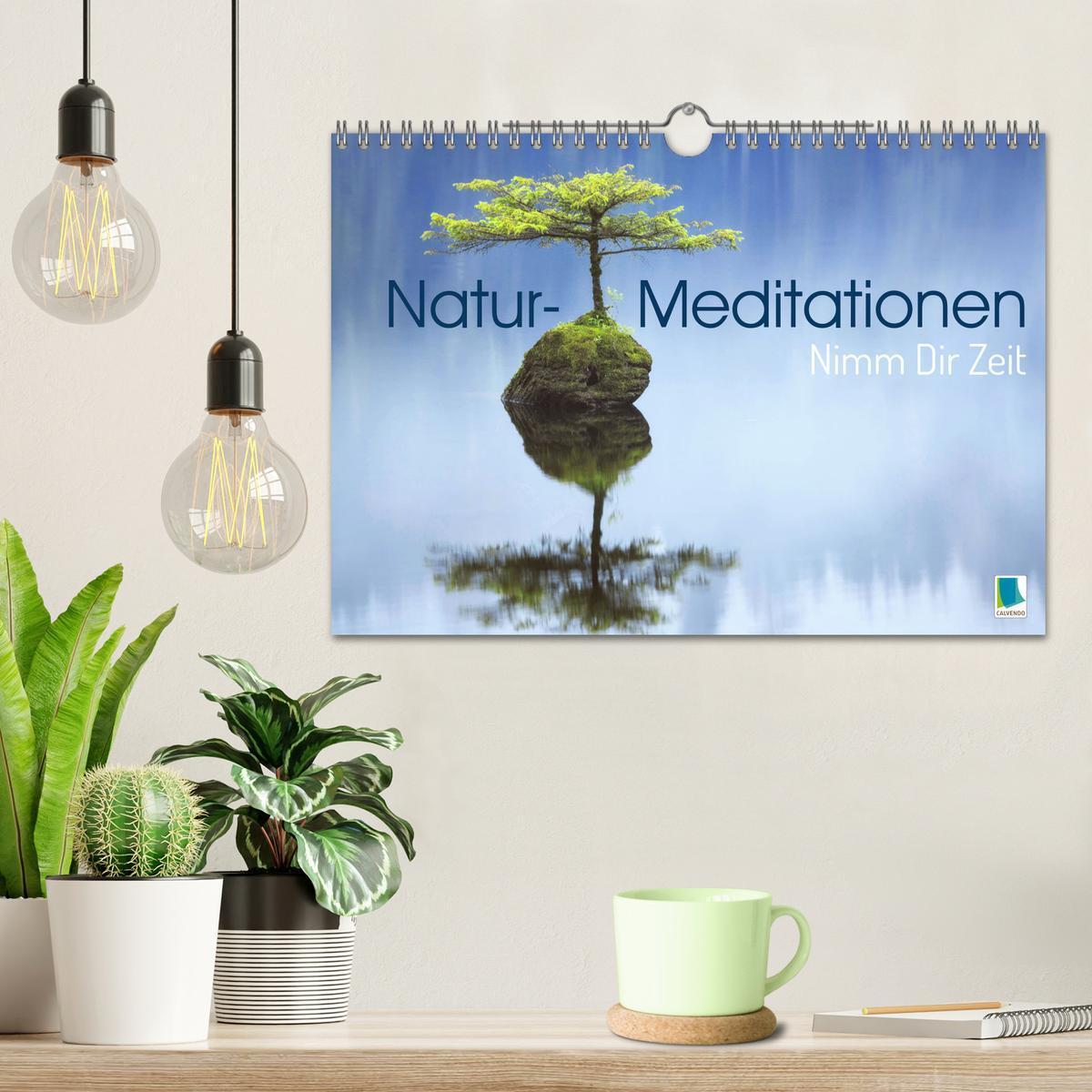 Bild: 9783383855191 | Natur-Meditationen - Nimm Dir Zeit (Wandkalender 2025 DIN A4 quer),...